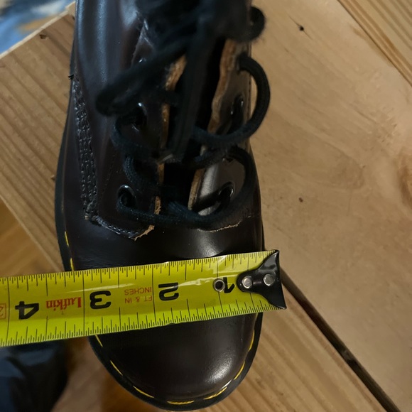 Kids/Women's Dr Martens / Wine Lace Up - Picture 9 of 10